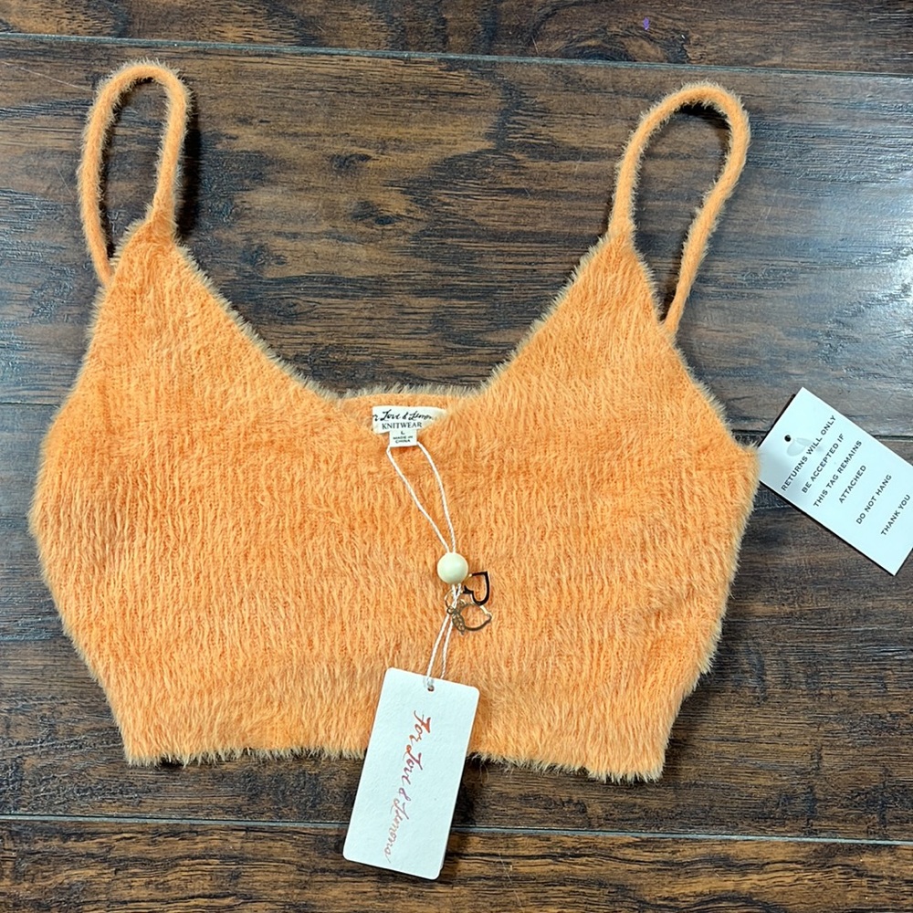 COPY - For love and lemons Fuzzy Tank Top